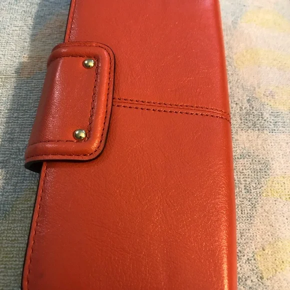 Coach NWT Coral Leather Wallet - Picture 3 of 12